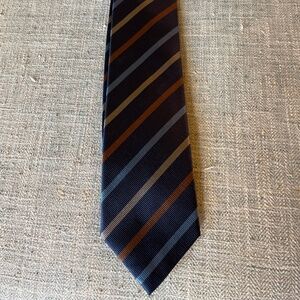 Robert Jensen Dark Blue Strip Tie